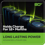 Load image into Gallery viewer, Greenworks 80V 21” Brushless (Push) Cordless Electric Lawn Mower + (500 CFM) Axial Leaf Blower + 13” String Trimmer (75+ Compatible Tools), (2) 2.0Ah Batteries and 30 Minute Rapid Charger