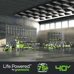 Load image into Gallery viewer, Greenworks 40V 16" Cordless Lawn Mower, Ultra-Light Push Mower with 4.0Ah Battery & Charger(75+ Tool Compatibility, 45Min Runtime)