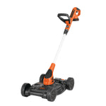 Load image into Gallery viewer, BLACK+DECKER Weed Eater, Lawn Edger and Cordless Lawn Mower 3 in 1 Combo, Includes (2) Batteries, Charger, 12 Inch Battery Powered String Trimmer and Lawnmower, Adjustable Length and Height (MTC220)