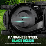 Load image into Gallery viewer, Litheli 20V 13" Cordless Lawn Mower, Electric Lawn Mowers for Garden, Yard and Farm, 5 Heights, with Brushless Motor, 4.0Ah Battery & Charger Included