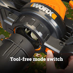 Load image into Gallery viewer, Cordless Leaf Blower, 3 in 1 Blowers for Lawn Care with Leaf Vacuum & Leaf Mulcher, Electric Blower with Brushless Motor & 2 Speed Control, Batteries & Charger Not Included, WG583.9