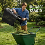 Load image into Gallery viewer, 40V Cordless Lawn Mower, Electric Battery Powered 4.0Ah Walk Behind Lawnmower, 17” Cutting Width, 6-Position Height Adjustment, Bagging & Mulching Model, for Garden/Patio/Yark