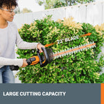 Load image into Gallery viewer, 20V 12'' Cordless String Trimmer, 360 CFM Leaf Blower & 22'' Hedge Trimmer Combo, 2 Batteries & Charger Included, WG931