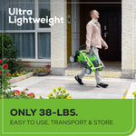Load image into Gallery viewer, Greenworks 40V 16" Cordless Lawn Mower, Ultra-Light Push Mower with 4.0Ah Battery & Charger(75+ Tool Compatibility, 45Min Runtime)
