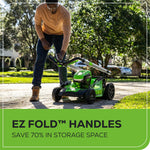 Load image into Gallery viewer, Greenworks 80V 21" Self-Propelled Cordless Lawn Mower – Brushless Motor, LED Lights, 4.0Ah Battery & Rapid Charger (75+ Compatible Tools)