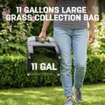 Load image into Gallery viewer, STEELITE 40V 17 Inch Electric Lawn Mower Cordless, Brushless Motor, 6-Position Height Adjustment, 2-in-1 Bagging & Mulching, Includes 2 x 4.0Ah Batteries and Dual Battery Chargers