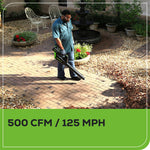 Load image into Gallery viewer, Greenworks 80V 21” Brushless (Push) Cordless Electric Lawn Mower + (500 CFM) Axial Leaf Blower + 13” String Trimmer (75+ Compatible Tools), (2) 2.0Ah Batteries and 30 Minute Rapid Charger
