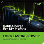 Load image into Gallery viewer, Greenworks 40V 16" Cordless Lawn Mower, Ultra-Light Push Mower with 4.0Ah Battery &amp; Charger(75+ Tool Compatibility, 45Min Runtime)