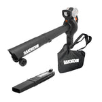 Load image into Gallery viewer, Cordless Leaf Blower, 3 in 1 Blowers for Lawn Care with Leaf Vacuum &amp; Leaf Mulcher, Electric Blower with Brushless Motor &amp; 2 Speed Control, Batteries &amp; Charger Not Included, WG583.9