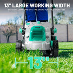 Load image into Gallery viewer, Litheli 20V 13" Cordless Lawn Mower, Electric Lawn Mowers for Garden, Yard and Farm, 5 Heights, with Brushless Motor, 4.0Ah Battery &amp; Charger Included