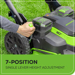 Load image into Gallery viewer, Greenworks 80V 25" Brushless Cordless ( Self-Propelled) Lawn Mower (75+ Compatible Tools), 5.0Ah Battery and Charger Included
