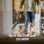Load image into Gallery viewer, Cordless Leaf Blower, 3 in 1 Blowers for Lawn Care with Leaf Vacuum &amp; Leaf Mulcher, Electric Blower with Brushless Motor &amp; 2 Speed Control, Batteries &amp; Charger Not Included, WG583.9