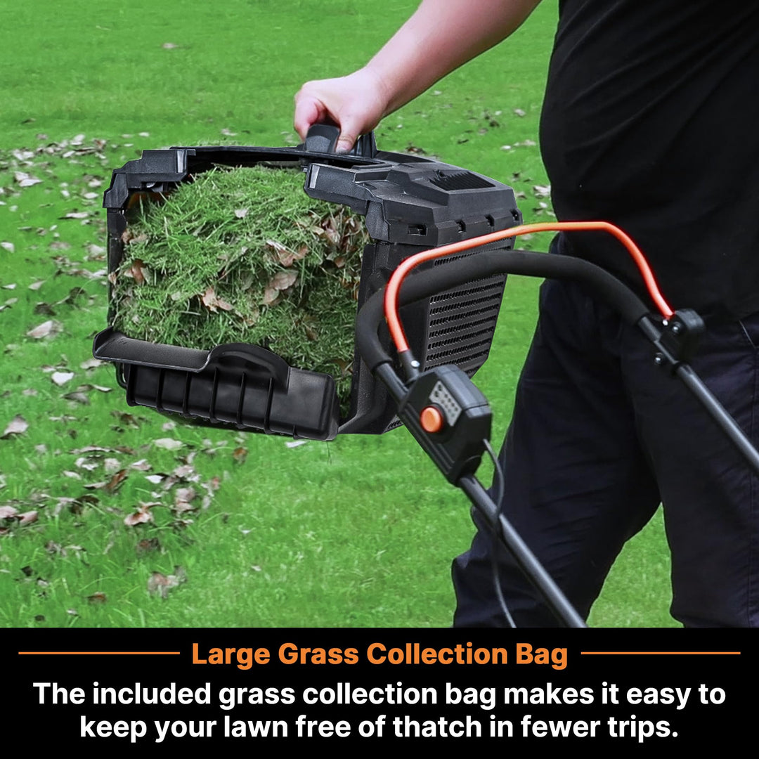 LawnMaster 20VMWGT 24V Max 13-inch Lawn Mower and Grass Trimmer 10-inch Combo with 2x4.0Ah Batteries and Charger