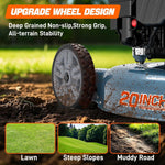 Load image into Gallery viewer, SENIX 20" Gas Lawn Mower, 144 cc Gas Powered Lawnmower, 4-Cycle Engine Walk-Behind Push Lawn Mowers, 3 Cutting Height, Lightweight,for Garden Yard