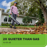 Load image into Gallery viewer, 60V 17" Brushless (Push) Mower + 60V (610 CFM) Brushless Blower, 4.0Ah Battery and 3A Charger